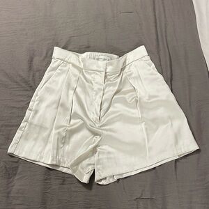 Abercrombie & Fitch Satin High Rise Shorts